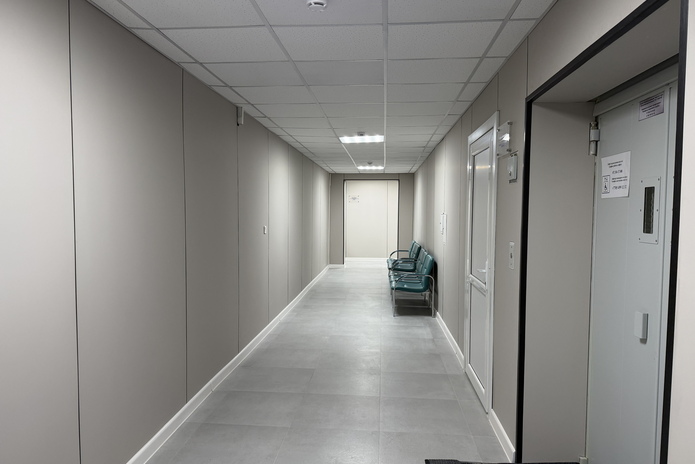 В поликлинике №1 Усть-Каменогорска проведен капитальный ремонт